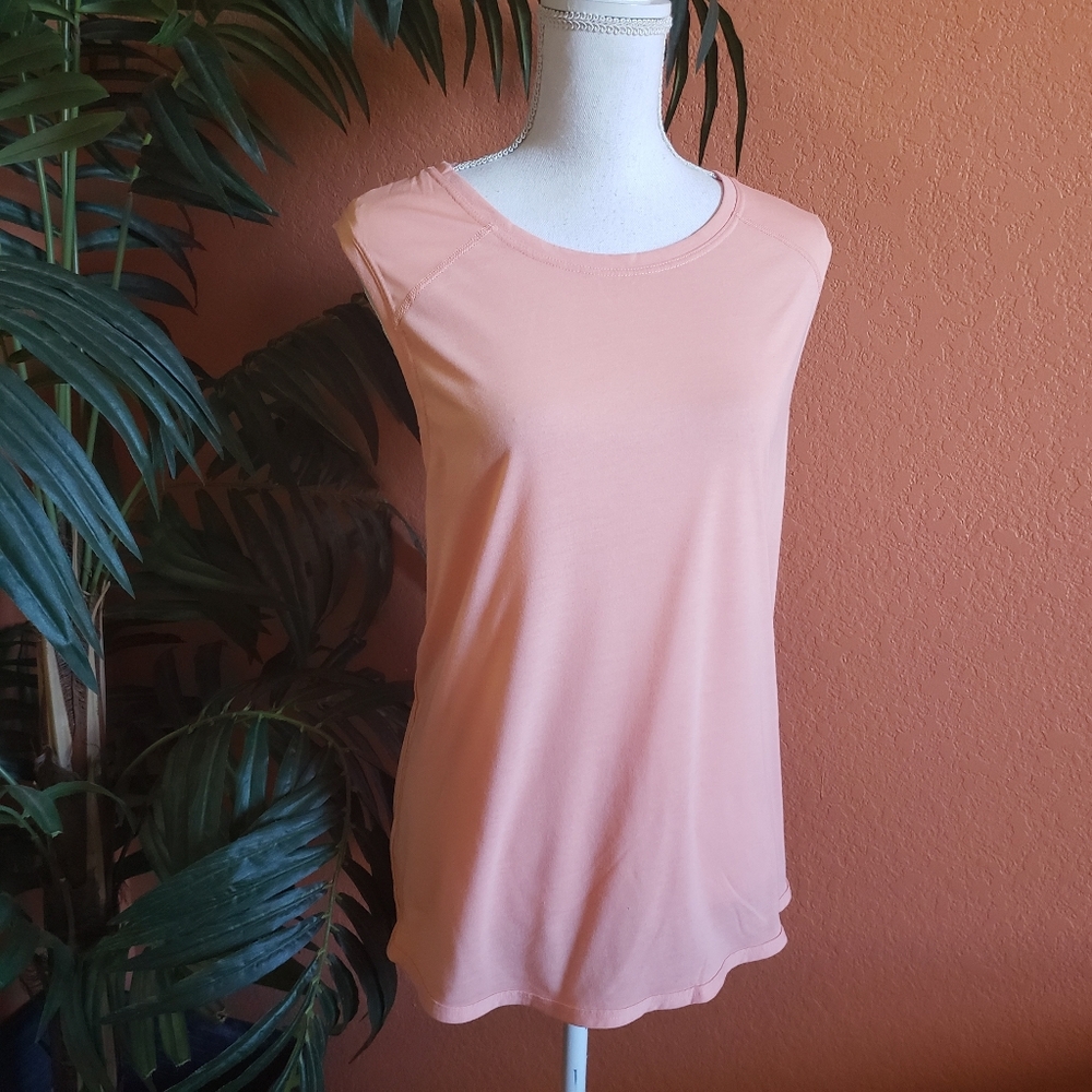 Athletic Works Orange Muscle Tank Top XXL